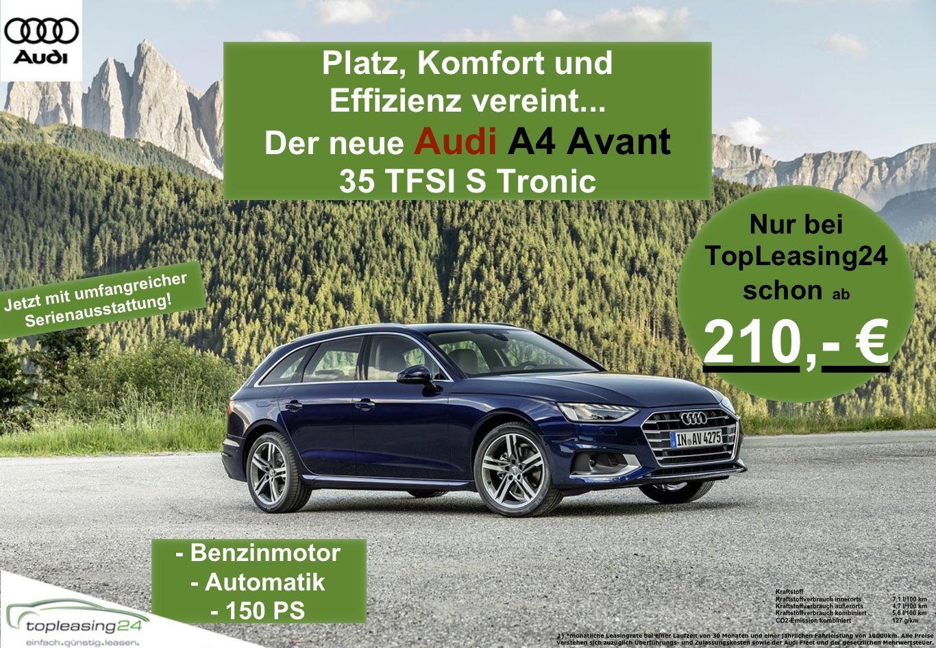 A4 TFSI Neu juli