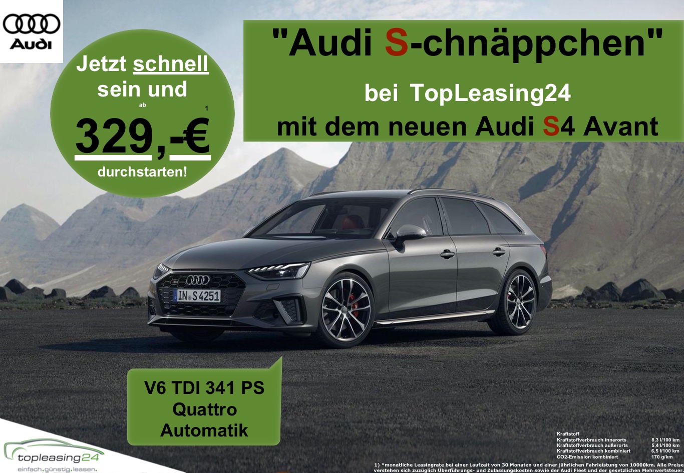 Audi S4 Flyer neu Oktober