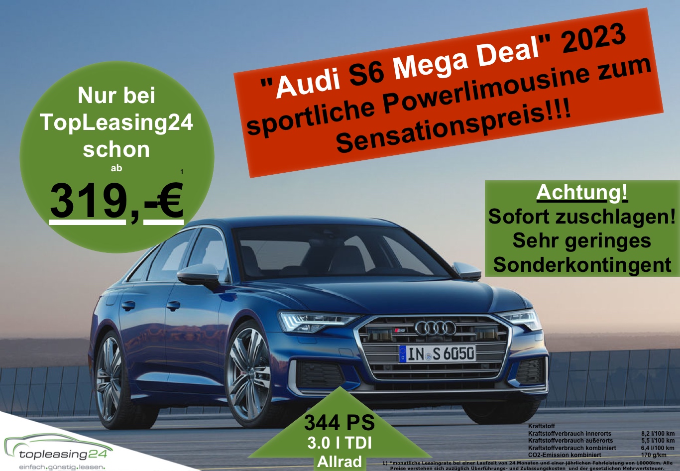 S6 Limo Flyer ohne Logo