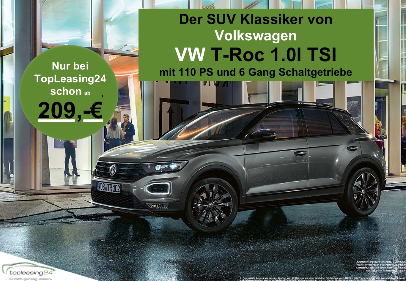 Neuer Flyer T-ROc Preisupdate