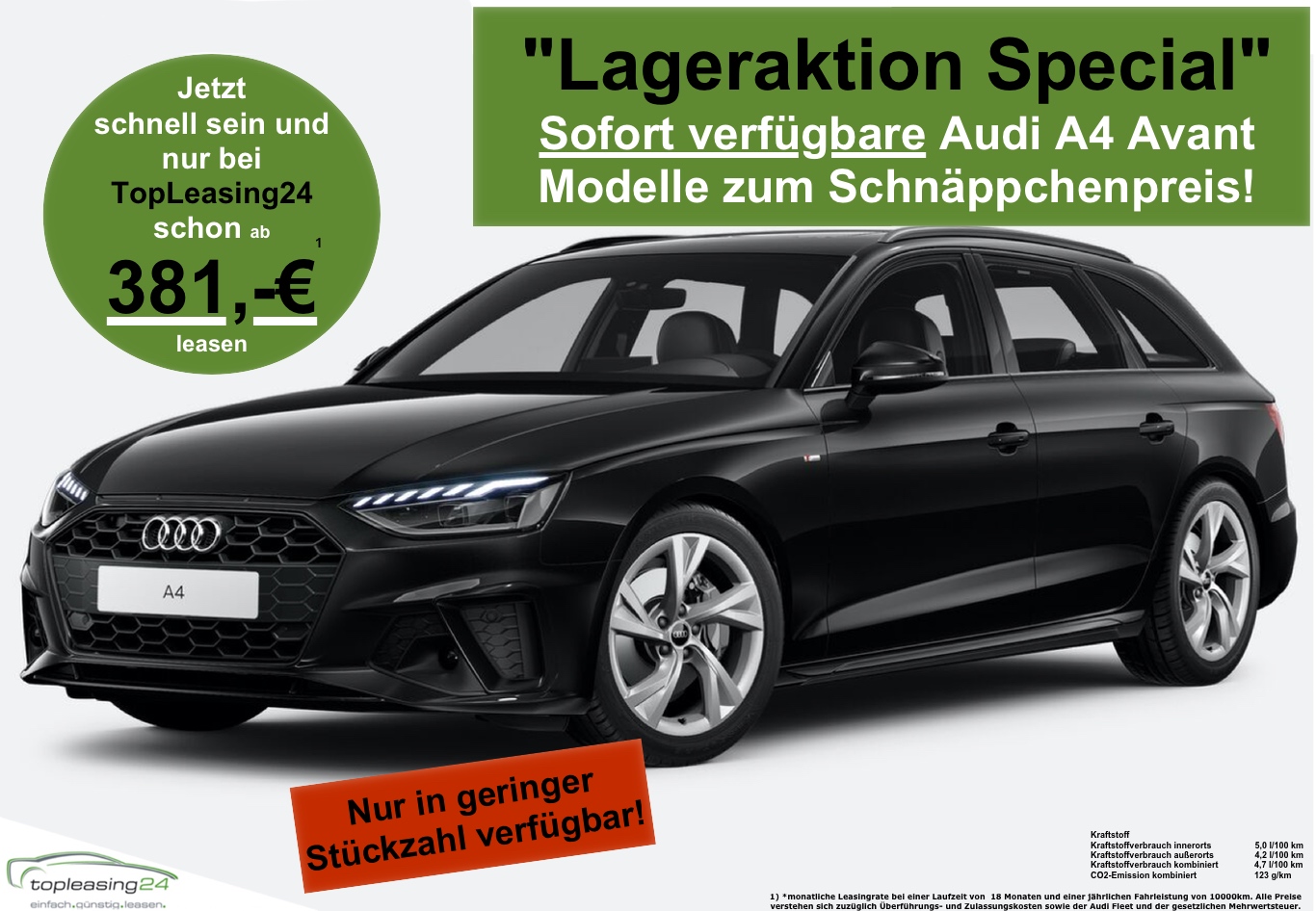 A4 Flyer Lager Neu