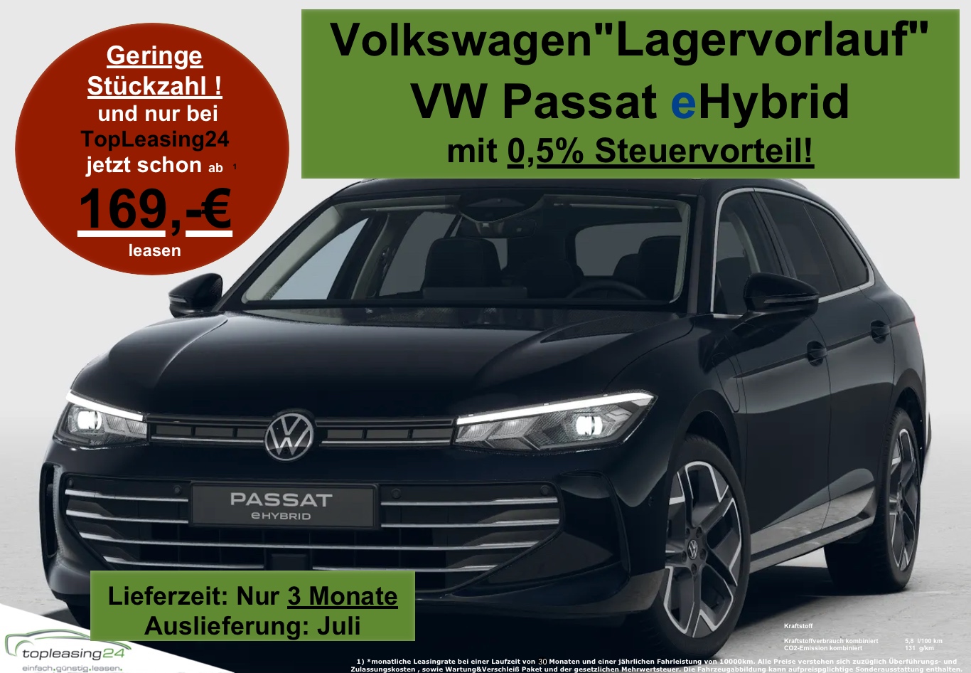 Passat Hybrid flyer neu April